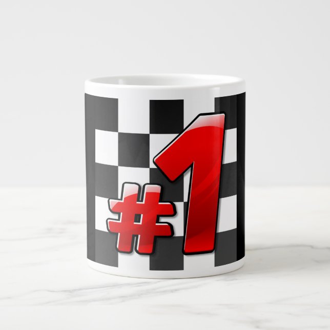 NUMMER 1 JUMBO MUGG (Framsidan)