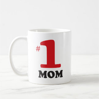 Nummer 1 Mamma-kaffe Mugg