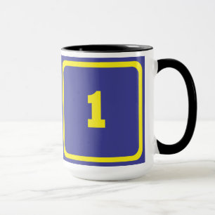 Nummer 1 mugg