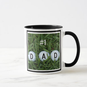 Nummer 1 Pappa Golf Mugg