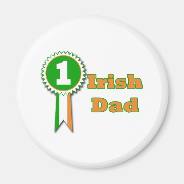 Nummer 1 Pappa Magnet (Framsidan)