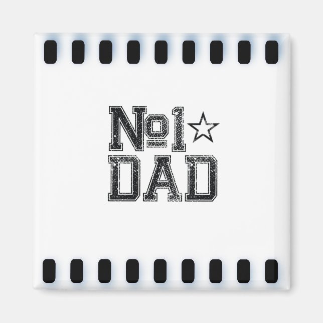 Nummer 1 Pappa Magnet (Framsidan)