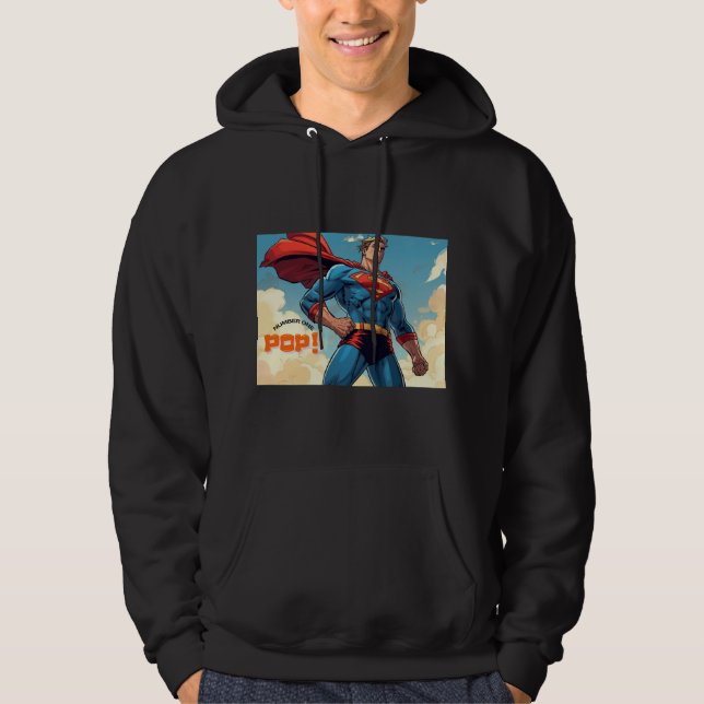 Nummer 1 Pop Hoodie (Framsida)