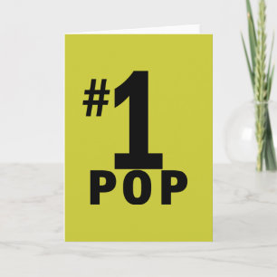 Nummer 1-POP-produkter Kort