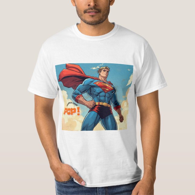 Nummer 1 Pop T Shirt (Framsida)