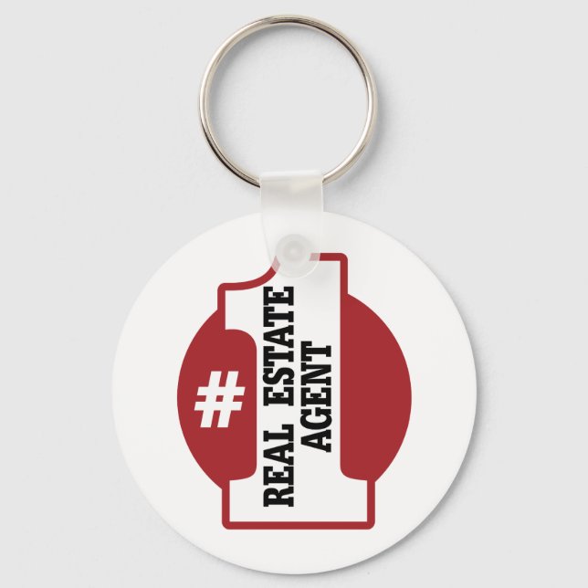 Nummer 1 Real Gods Agent Nyckelring (Framsida)