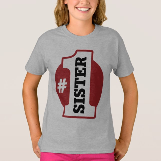 Nummer 1-sida tee shirt (Framsida)
