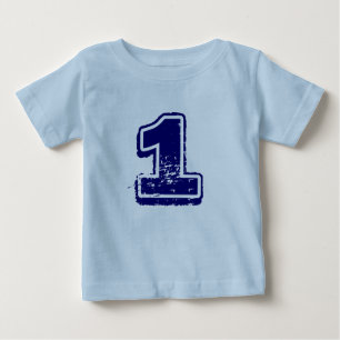 Nummer 1-skjorta för pojkar t-shirt