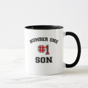 Nummer 1 son mugg