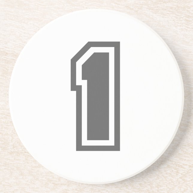 Nummer 1 underlägg sandsten (Framsidan)