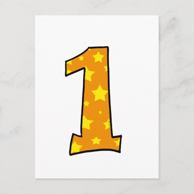 Nummer 1 vykort (Framsida)