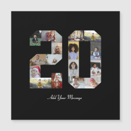 Nummer 20 Fotocollage