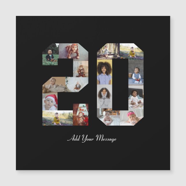 Nummer 20 Fotocollage (Framsida)