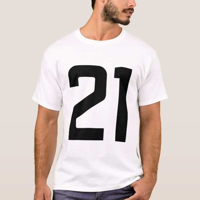 NUMMER 21 T SHIRT (Framsida)