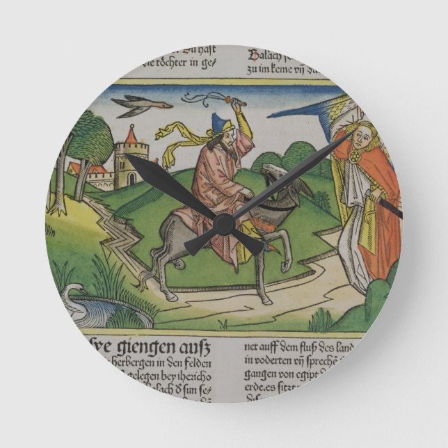 Nummer 22 20-35 Balaams pratarass, från "N Rund Klocka (Framsida)