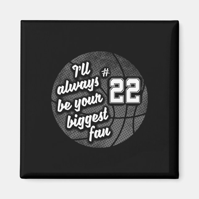 Nummer 22:s största bysketbyll Fläkt Mamma Magnet (Framsidan)