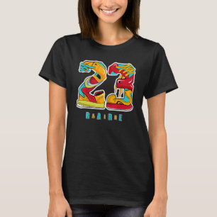 Nummer 23 Sällsynt SB-segmentmatchning för Luft SB T Shirt