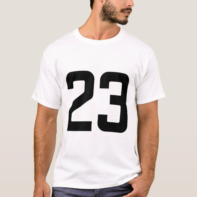NUMMER 23 T SHIRT (Framsida)