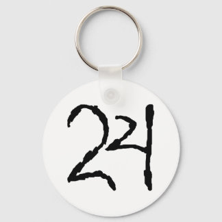 Nummer 24 nyckelring