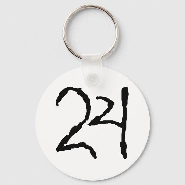 Nummer 24 nyckelring (Framsida)