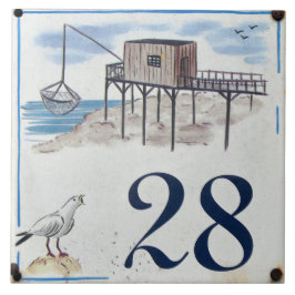 Nummer 28. kakelplatta