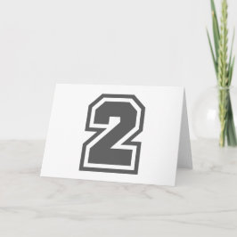 Nummer 2 kort