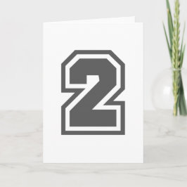 Nummer 2 kort