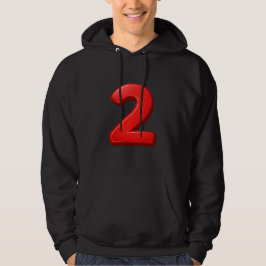 Nummer 2 Sporttröja – Atletisk stil & Power Loo Hoodie