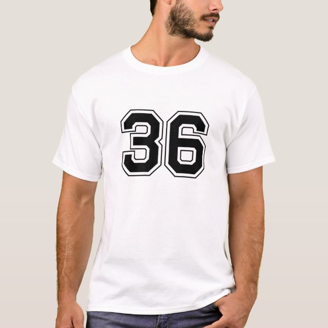 Nummer 36 t shirt (Framsida)