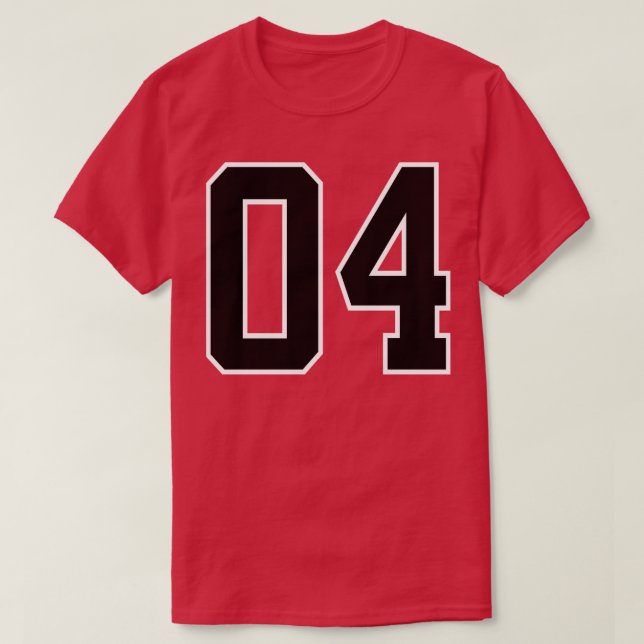 Nummer 3 t shirt (Design framsida)