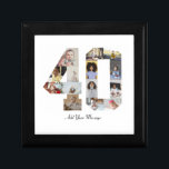 Nummer 40 Fotokollage Minnesask<br><div class="desc">Den här anpassadet är den plats där foton ordnas för att bilda ett nummer. Den används ofta för att milstolpe firande som födelsedagar, årsdagar eller landvinningar, vilket gör det möjligt för användare att visa minnesvärt bilder inom en enda visning som fångar öga. Utformningarna ger vanligtvis utrymme för olika bildstorlekar och...</div>