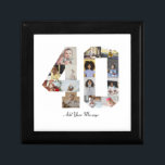 Nummer 40 Fotokollage Minnesask<br><div class="desc">Den här anpassadet är den plats där foton ordnas för att bilda ett nummer. Den används ofta för att milstolpe firande som födelsedagar, årsdagar eller landvinningar, vilket gör det möjligt för användare att visa minnesvärt bilder inom en enda visning som fångar öga. Utformningarna ger vanligtvis utrymme för olika bildstorlekar och...</div>