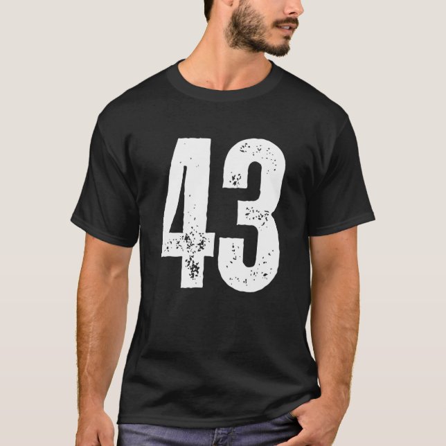 Nummer 43 t shirt (Framsida)