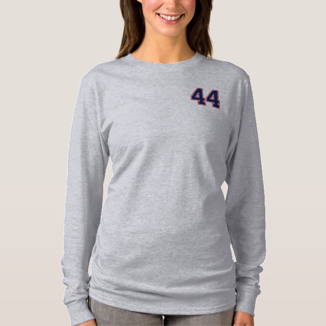 Nummer 44 44 sport Jersey T Shirt (Framsida)