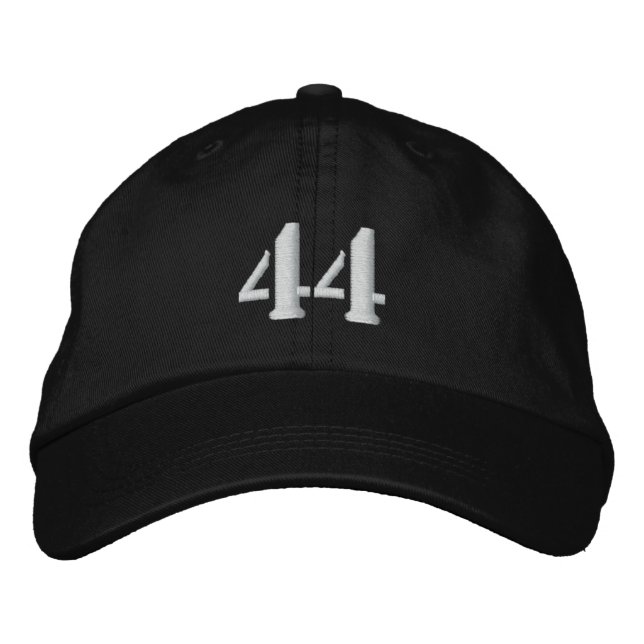Nummer 44 Personlig Justerbar Hatt Broderad Keps (Framsida)