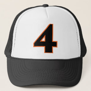 Nummer "4" keps