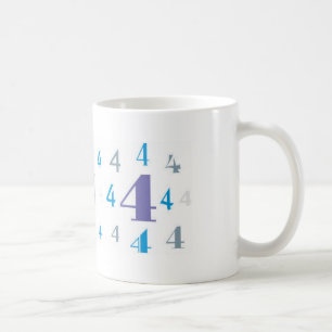 Nummer 4 mugg