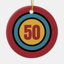 Nummer 50 Julgran Dekoration