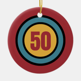 Nummer 50 Julgran Dekoration