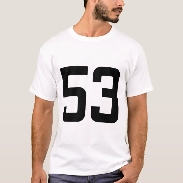NUMMER 53 T SHIRT (Framsida)