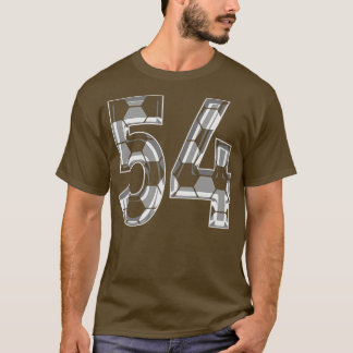 Nummer 54 Jersey 54 Mamma Player Fläkt T Shirt