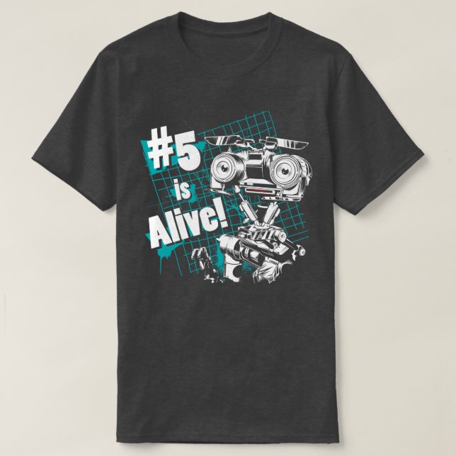 Nummer 5 är Alive T Shirt (Design framsida)