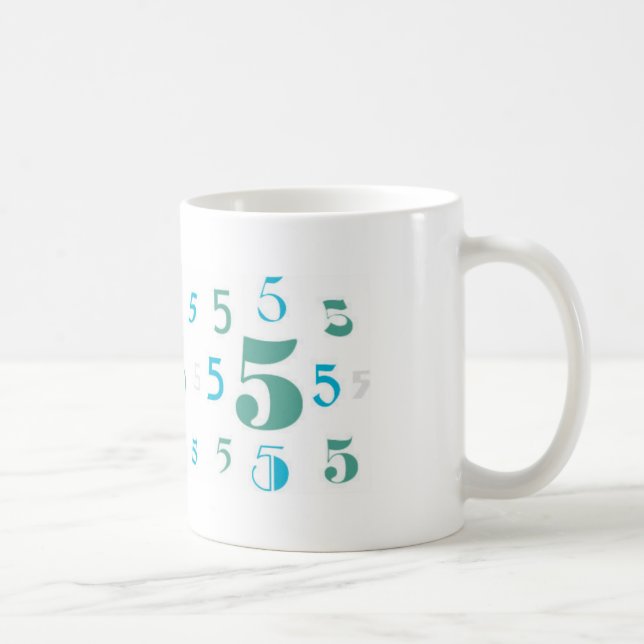 Nummer 5 mugg (Höger)