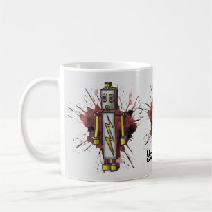 Nummer 5 Robot mugg