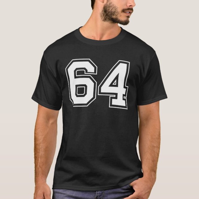 Nummer 64 t shirt (Framsida)