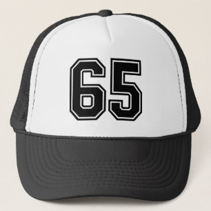 Nummer 65 Truckerkeps