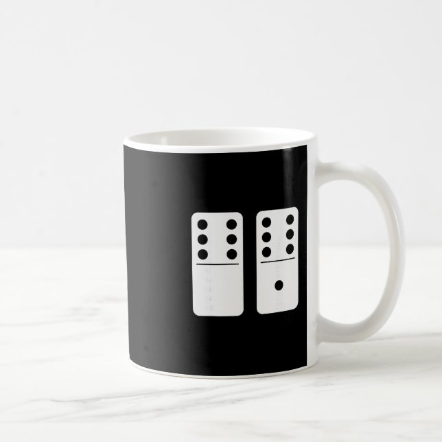 Nummer 67 Domino Rolig Six Seven Meme 6 Och 7 Gen  Kaffemugg (Höger)
