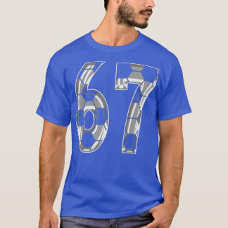 Nummer 67 Jersey 67 Mamma Player Fläkt 1 T Shirt