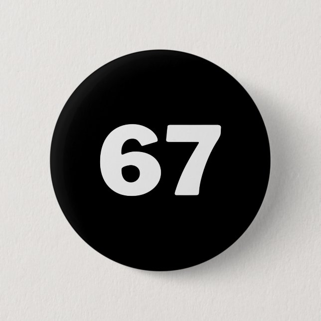 Nummer 67  knapp (Framsida)