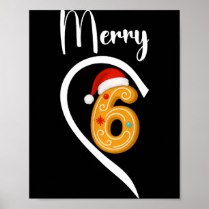 Nummer 67 Matchande jul 6 7 Sex Sju 6 7 Minne Poster